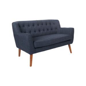 BUTTON TUFTED BACKREST LOVESEAT SOFA