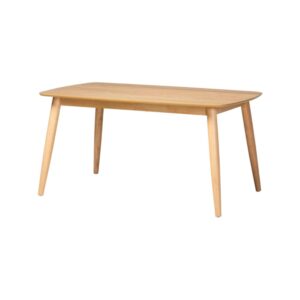 HIGH-QUALITY RUBBERWOOD POLISH KITCHEN TABLE